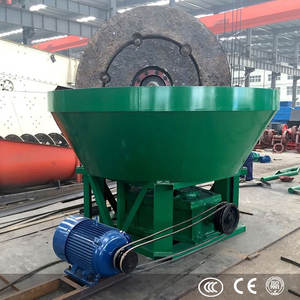 Cheap Wet <b>Pan</b> Mill Africa 1400 Round Mill Grinding Machine Price Quartz <b>Stone</b> Gold Ore Mill Wet Grind - Product Image 2