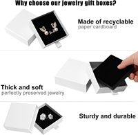 Vente en gros de papier d'emballage rose noir avec logo personnalisé boîte-cadeau pour bijoux avec tiroir coulissant imprimé boîte en papier pour bijoux