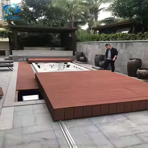 2026 Automatic <b>Sliding</b> Deck <b>Pool</b> Covers by Customized Floor for Outdoor Swimming <b>Pool</b> SS304 Material JACUZZI - Product Image 3