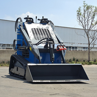 Mini-chargeuse compacte hydraulique à faible entretien pour les projets d'aménagement paysager et agricoles