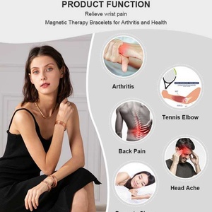 Unisex Adjustable <b>Copper</b> Magnetic Therapy <b>Bracelet</b> Single Row Strong Magnets for Natural Joint Pain Relief Stylish Everyday Wear - Product Image 4