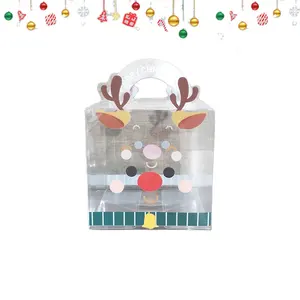 2023平安夜多苹果糖果便携式礼品盒可折叠精致礼品盒圣诞装饰产品