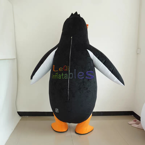 <span class=keywords><strong>Pingouin</strong></span> de 2m avec lunettes Mascotte gonflable Série d'animaux de dessin animé Costume de mascotte <span class=keywords><strong>pingouin</strong></span> de <span class=keywords><strong>Madagascar</strong></span> gonflable pour marcher - Product Image 4