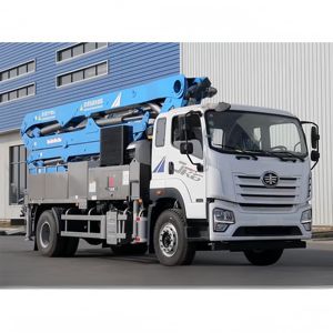 Bomba de Concreto JIUHE a Precio de Fábrica, Bomba de Concreto Montada en Camión con Pluma de 30 Metros - Product Image 5