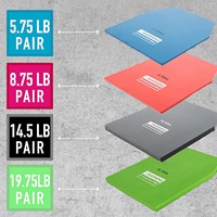 Plaques de Gilet Courbes de 2x19,75 LB pour Entraînement de Fitness, Musculation, Course à Pied et Activités de Plein Air