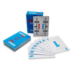 Grosir set permainan kartu cetak kustom obral kartu pesta kertas Game cetak kartu remi - Product Image 2