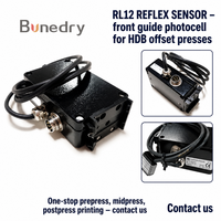 Sensor Fotoeléctrico de Guía Frontal RL12 G2.110.1461 24V para Impresora Offset HDB CD102 SM102 SM74 SM52, Pieza de Repuesto