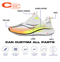 Nouvelles chaussures de sport ultra-légères et respirantes, style espadrilles, semelle épaisse pour la marche décontractée en extérieur, doublure en mesh