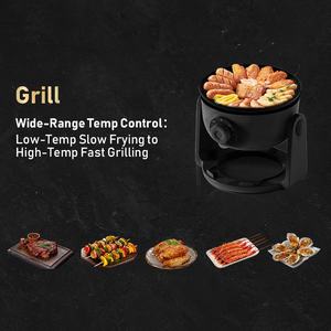 Dernière économie d'énergie multicuiseur 2L Mini cuiseur portable compact adapté pour les voyages en plein air <span class=keywords><strong>Camping</strong></span> RV Faire bouillir Air Fryer Grill - Product Image 6