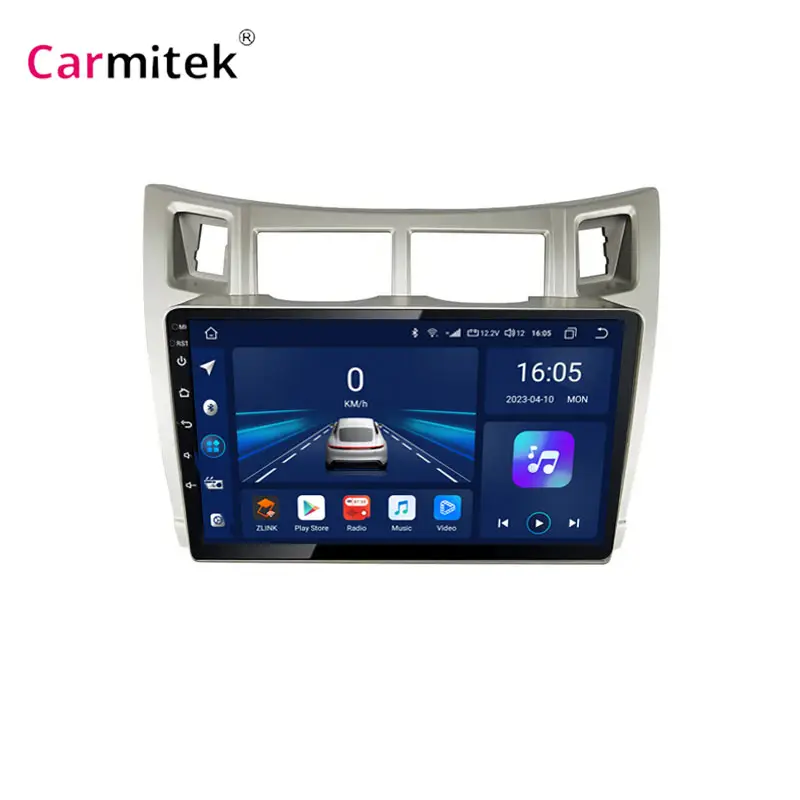 Wireless Carplay Android Auto autoradio per TOYOTA YARIS/ VITZ/ PLATZ 2005 - 2011 Multimedia GPS autoradio 4G WIFI DSP