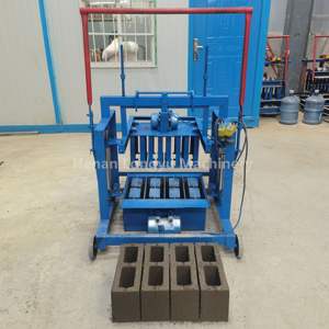 Customizable molds Semi <strong>automatic</strong> vibration <strong>forming</strong> cement brick making <strong>machine</strong> - Product Image 4