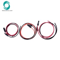 Solar PV Kabel 12 AWG 4mm2 mit solar anschluss Verzinnt-Kupfer Leiter TÜV genehmigt vpe-isolierung solar kabel draht