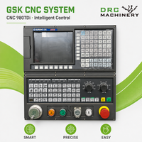 Système de commande GSK CK6150 pour tour CNC avec 8 porte-outils pour tournage horizontal de précision à grande vitesse, à charge moyenne, à banc plat