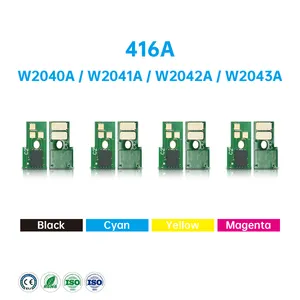 Cartuccia Chip W2040A W2041A W2042A W2043A 416A per HP colore LaserJet Pro M454DN M454DW MFP M479DW M479FDN M479FDW
