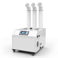 Humidificateur Électrique Industriel Grande Capacité Ultrasonique Brume Froide 3L 6L 9L Max 50L/H Plastique Domestique