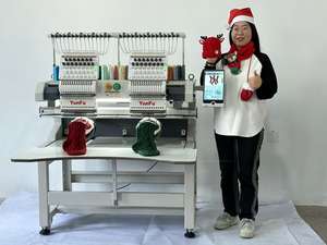 Máquina <span class=keywords><strong>de</strong></span> Bordar <span class=keywords><strong>de</strong></span> Alta Calidad <span class=keywords><strong>de</strong></span> Doble Cabezal y 15 Agujas para Tiendas <span class=keywords><strong>de</strong></span> Regalos del Reino Unido - Product Image 5
