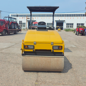 <span class=keywords><strong>Rodillo</strong></span> Vibratorio de Doble Tambor de 3 Toneladas para Construcción, Nuevo, Duradero y de Venta <span class=keywords><strong>Directa</strong></span> de Fábrica, Bajo Costo de Mantenimiento - Product Image 2