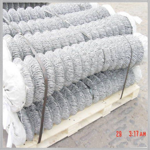 Metal 1.8m Galvanized Chain Link Fencing 60x60 Diamond 50ft