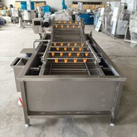 Automatische belletjeswasmachine voor groenten, fruit, vis, voedselverwerking en reinigingsapparatuur