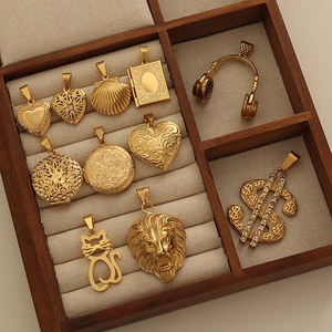 מתנה אישית לוקט 18 קראט תכשיטים עמיד למים שרשרת תליון תמונה מותאם אישית, שרשרת תליון, ספר אליפסה - Product Image 6