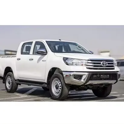 Istimewa digunakan 2022-2024 TOYOTA HILUX DC 2.7P MT 4X4 P. Jendela PICKUP putih mobil lhd rhd mobil transport siap untuk PICKUP