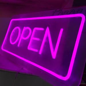 Insegna al Neon LED Aperto Chiuso, Luce Animata Lampeggiante per Negozi, Ristoranti e Bar - Product Image 4