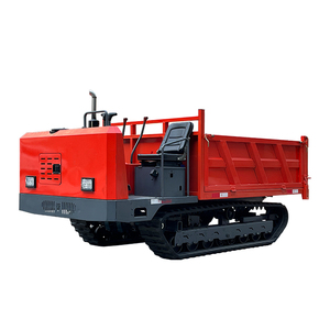 Mini <span class=keywords><strong>brouette</strong></span> approuvée CE capacité de chargement de 300kg Offre Spéciale personnalisé jardin chenille Dumper Mini pompe <span class=keywords><strong>à</strong></span> chenilles moteur puissance du moteur - Product Image 5
