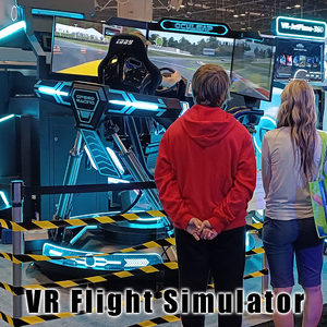 Oculeap vr racing simulator 3 màn hình lái xe arcade vr chơi game thương mại tiền xu và thẻ tín dụng hệ thống thanh toán vr máy trò chơi - Product Image 5