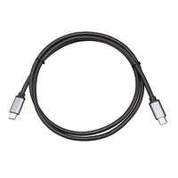 Kabel Tipe C USB 3.1 Gen2, perlindungan ganda pengisian cepat 0.5M 1M 5G pasang untuk Printer iOS perangkat PVC 10Gbps 100% asli