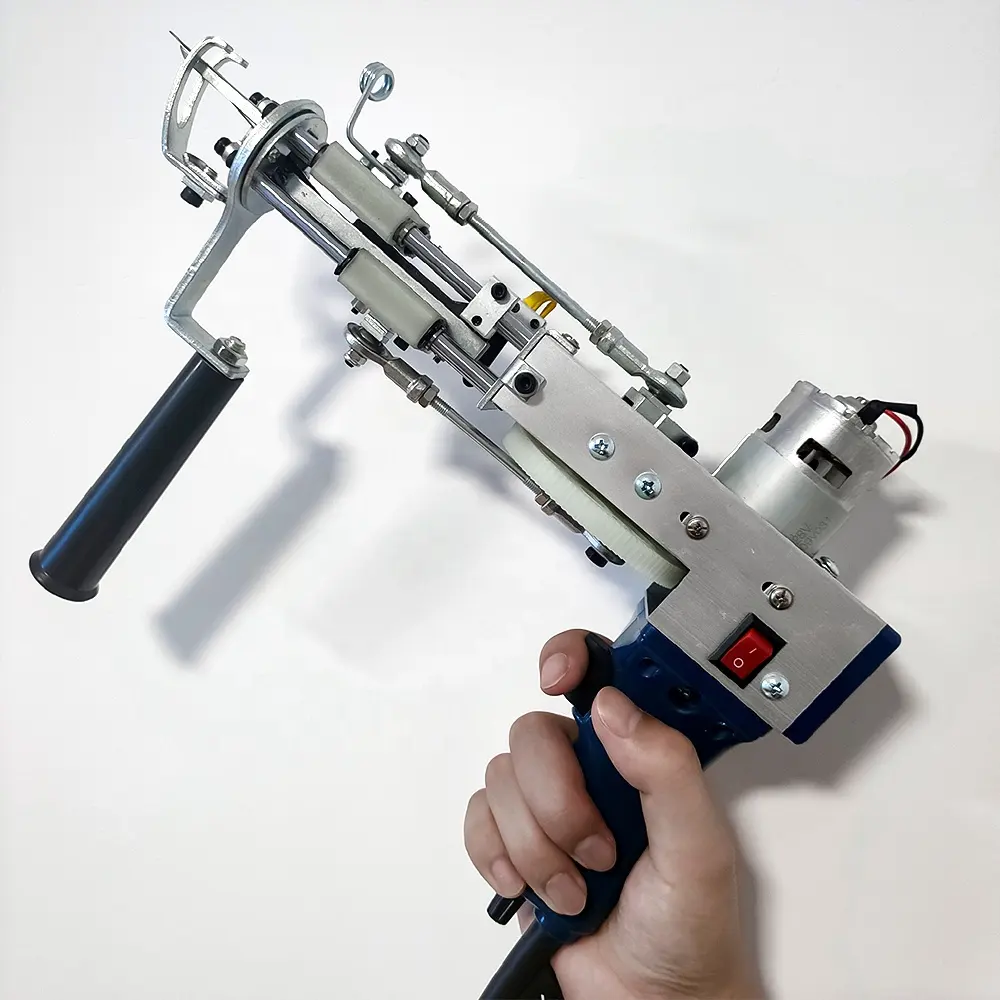 Extreme High Speed Cut Stapel En Boucle Tapijt Elektrische Hand Tuften Gun Tapijt Machine AK-1 Cut Stapel Tuften Gun