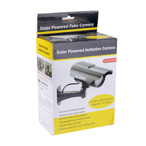 04CCTV SMARSECUR <b>Security</b> Cheap Solar Indoor/Outdoor Waterproof <b>Security</b> Solar <b>CCTV</b> Dummy <b>Camera</b> - Product Image 3