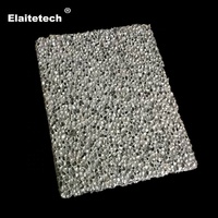 Panneau de filtre en mousse métallique en aluminium à cellules ouvertes/fermées pour matériau d'isolation acoustique