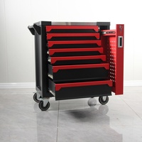 Chariot à outils en acier à 7 tiroirs, prix d'usine, armoire à outils pour réparation automobile, avec jeu d'outils, personnalisable, support OEM