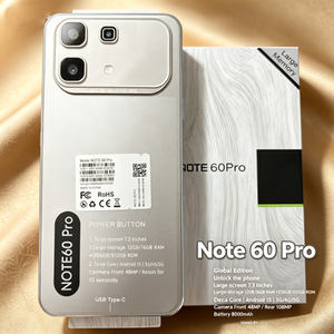 AI Note 60 Pro 5G Android แบตเตอรี่ 8000mAh หน้าจอ 7.3 นิ้ว เลนส์ 108MP แรม 16GB ความจุ 1TB กันกระแทก กันฝุ่น กันความร้อน ขายส่งแบบยกชุด โซลูชั่น OEM - Product Image 4