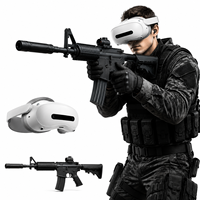 Gafas de Realidad Aumentada, Máquina de Juegos de Disparos VR, Juegos de Disparos Interactivos para Interiores, Juegos Virtuales para Salas de Juegos