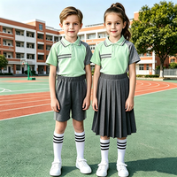 Nouvelle tenue d'été de style académique britannique pour enseignants et élèves de maternelle, primaire et secondaire