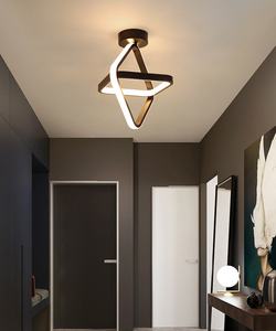 Tốt Nhất Người Bán Hiện Đại Cầu Thang Trang Trí Nội Thất Hành Lang Lối Đi Hành Lang LED Nhỏ Trần Sắt Đèn Cloakroom Lối Vào Hội Trường Lối Đi Ánh Sáng - Product Image 4