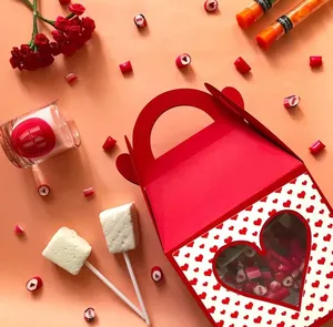 情人节礼物礼盒定制糖果派对礼物盒情人节心形盒