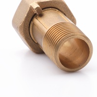 COC Cw617n Sabar moins de plomb compteur d'eau connecté raccord en laiton 63mm tuyau raccords en laiton
