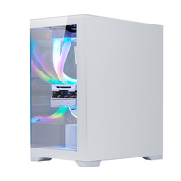 Boîtier d'ordinateur MATX personnalisé en usine, support GPU 310 mm, hauteur du refroidisseur CPU 165 mm, radiateur 240 mm, châssis de jeu pour les joueurs