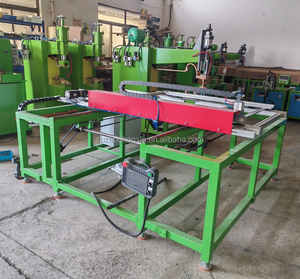 เครื่องเชื่อมจุดลวดตาข่ายเหล็กกรงสัตว์เลี้ยงแบบอัตโนมัติ CNC หัวเดียว ระบบควบคุม XY พร้อมหน้าจอสัมผัส PLC ยี่ห้อ <span class=keywords><strong>HAN</strong></span> <span class=keywords><strong>XIN</strong></span> - Product Image 2