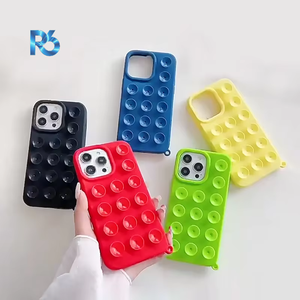 <span class=keywords><strong>Coque</strong></span> de téléphone en silicone avec support adhésif et ventouse pour téléphone portable - Product Image 5