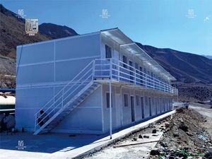 Casa Container Pieghevole Espandibile Durevole, Unità Modulare Prefabbricata a Lunga Durata per Attività, Pronta all'Uso - Product Image 4