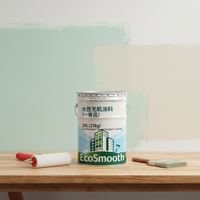 Peinture de décoration intérieure ignifuge inorganique de classe A, à base d'eau, sans odeur, personnalisée par le fabricant OEM