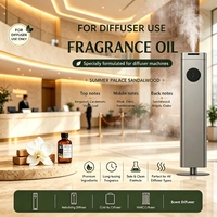 Diffuseur d'arômes électronique élégant pour hôtel de luxe, tendance, 1500 ml, aluminium, contrôle par application, sans eau, diffuseur d'arômes électrique