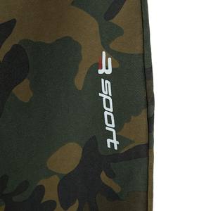 Custom Cotton <strong>Jogger</strong> <strong>Pants</strong> Oversized Straight Leg Camouflage Pattern Baggy Sweatpants <strong>Cropped</strong> Raw Hem <strong>Pants</strong> for <strong>Men</strong> Track <strong>Pants</strong> - Product Image 3