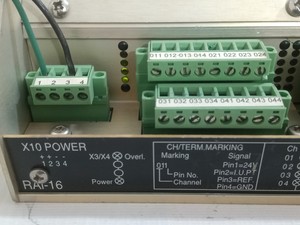 Controlador de Entrada Analógica Remota RAi-16 HA451671A P/N 8100148 Rev.D6 ECO No.AUE-812 para Automatización Industrial RAi-16 HA451671A P/N 810 - Product Image 4