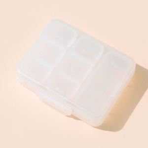 Premium Plastic Pill Box Weekly <b>7</b> Day Pill Organizer for Vitamins, Pills & <b>Tablets</b> Lightweight - Product Image 3