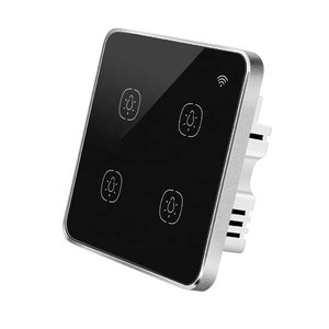 สำหรับ Tuya สมาร์ทไลฟ์แอปในสหราชอาณาจักรมีไฟติดผนัง4แก๊ง WiFi มาตรฐานอียูสวิตช์อัจฉริยะสำหรับบ้านพร้อม20A กระแสไฟสูงสุด - Product Image 2