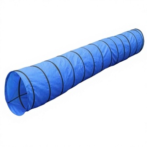 24 pulgadas 1-6m Flexible al aire libre de plástico Durable mascota perro agilidad túnel <span class=keywords><strong>entrenamiento</strong></span> de perros obstáculos túnel tubos para ejercicio <span class=keywords><strong>canino</strong></span> - Product Image 4
